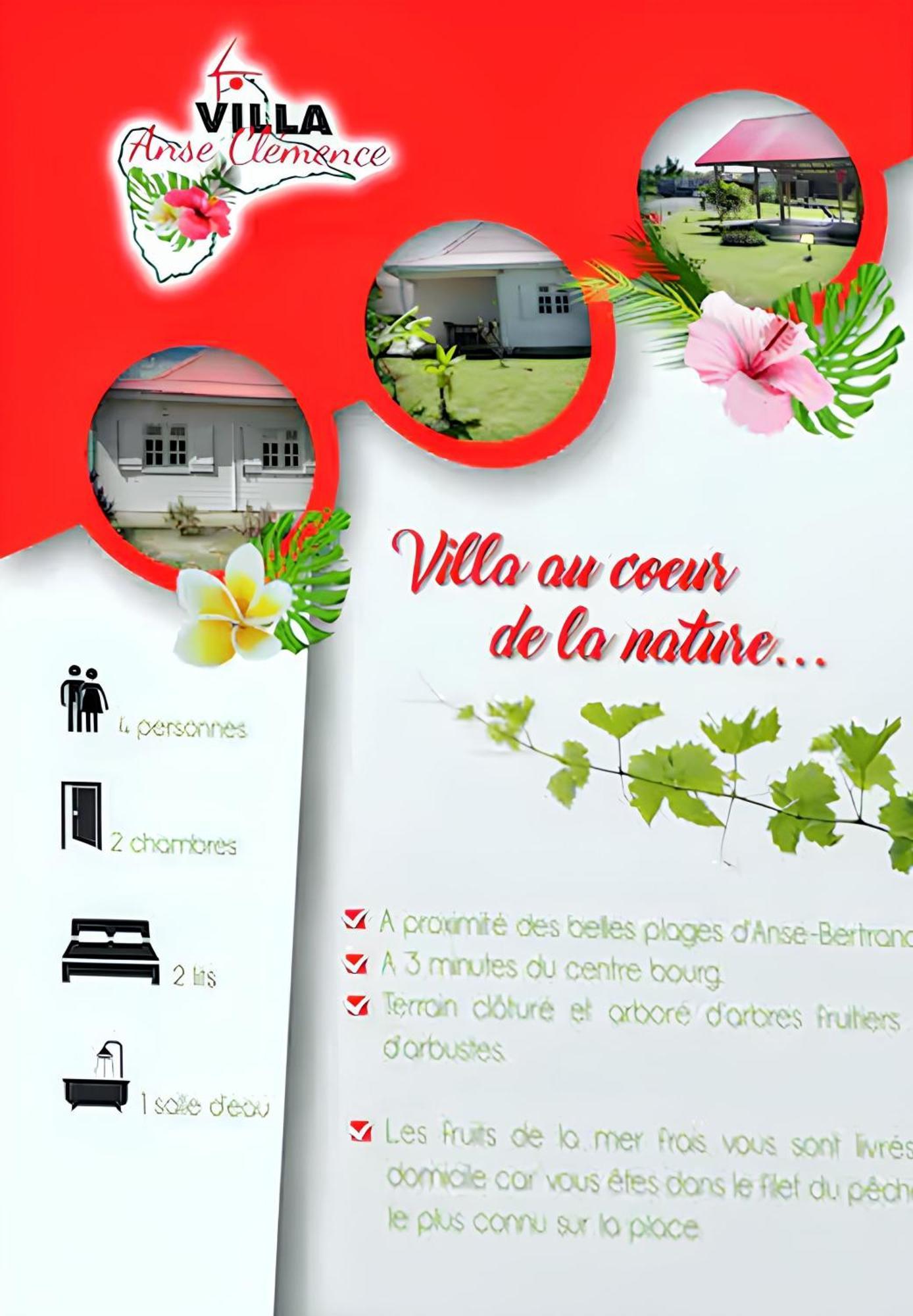 Maison Charmante A Anse-Bertrand Avec Jardin Villa ภายนอก รูปภาพ